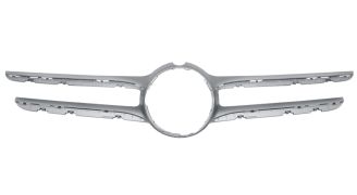 MOULURE GRILLE MERCEDES CLASE C (W205) 2014-2018 FACE AVANT / AVEC TROU MOULURE / AVEC TROU CAMÉRA
