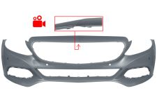 PARE-CHOCS MERCEDES CLASE C (W205) 2014-2018 AVANT / AVEC 6 CAPTEUR / AVEC CAMÉRA / AVEC APPRET
