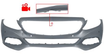 PARE-CHOCS MERCEDES CLASE C (W205) 2014-2018 AVANT / AVEC 6 CAPTEUR / AVEC CAMÉRA / AVEC APPRET