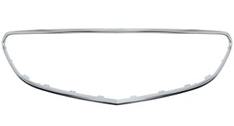 CONTOUR GRILLE MERCEDES CLASE E (W212) 2013-2016 FACE AVANT / MODÈLE AVANTGARDE-SPORT-AMG / CHROMÉ