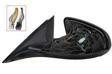 CORPS RÉTROVISEUR MERCEDES CLASE S (W222) 2013-2017 ÉLÉCTRIQUE / CHAUFFANT / MÉMOIRE / LANE ASSIST / RABATTABLE ÉLÉCTRIQUEMENT / FEU DE SOL / GAUCHE