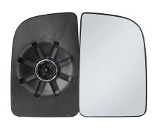 VERRE DE RÉTROVISEUR MERCEDES SPRINTER (907/910) 2018-> MODÈLE FEU CLIGNOTANT COUVERT / AVEC SUPPORT / SUPÉRIEUR / CONVEXE / DROIT