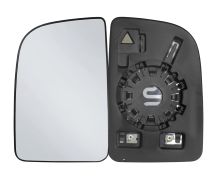 VERRE DE RÉTROVISEUR MERCEDES SPRINTER (907/910) 2018-> MODÈLE FEU CLIGNOTANT COUVERT / AVEC SUPPORT / SUPÉRIEUR / CHAUFFANT / CONVEXE / GAUCHE