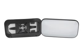 VERRE DE RÉTROVISEUR MERCEDES SPRINTER (907/910) 2018-> MODÈLE FEU CLIGNOTANT COUVERT / AVEC SUPPORT / INFÉRIEURE / CONVEXE / DROIT
