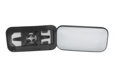 VERRE DE RÉTROVISEUR MERCEDES SPRINTER (907/910) 2018-> MODÈLE FEU CLIGNOTANT COUVERT / AVEC SUPPORT / INFÉRIEUR / CONVEXE / DROIT