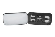 VERRE DE RÉTROVISEUR MERCEDES SPRINTER (907/910) 2018-> MODÈLE FEU CLIGNOTANT COUVERT / AVEC SUPPORT / INFÉRIEUR / CONVEXE / GAUCHE
