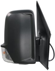 RÉTROVISEUR MERCEDES SPRINTER (907/910) 2018-> BRAS COURT / ÉLÉCTRIQUE / CHAUFFANT / FEU CLIGNOTANT DÉCOUVERT / DROIT