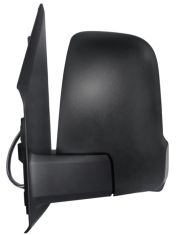 RÉTROVISEUR MERCEDES SPRINTER (907/910) 2018-> BRAS COURT / MANUEL / FEU CLIGNOTANT COUVERT / GAUCHE