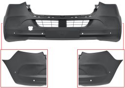 PARE-CHOCS MERCEDES SPRINTER (907/910) 2018-> AVANT / AVEC 6 CAPTEUR / AVEC PARK ASSIST 