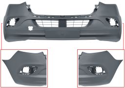 PARE-CHOCS MERCEDES SPRINTER (907/910) 2018-> AVANT / AVEC ANTIBROUILLARDS / AVEC APPRET