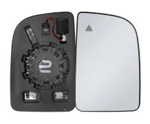 VERRE DE RÉTROVISEUR MERCEDES SPRINTER (907/910) 2018-> MODÈLE FEU CLIGNOTANT COUVERT / AVEC SUPPORT / SUPÉRIEUR / CHAUFFANT / SIDE ASSIST / CONVEXE / DROIT