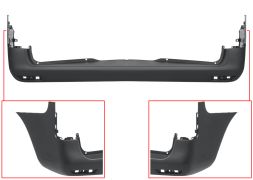 PARE-CHOCS MERCEDES VITO (W447) 2014-> ARRIÈRE / CHASSIS COURT