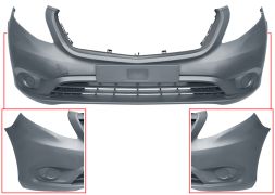 PARE-CHOCS MERCEDES VITO (W447) 2014-> AVANT / SANS GRILLE / AVEC APPRET