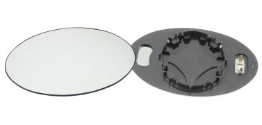 VERRE DE RÉTROVISEUR MINI COOPER 2004-2007 AVEC SUPPORT / CHAUFFANT / CONVEXE / REVERSIBLE