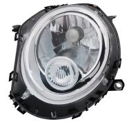 PHARE AVANT MINI COOPER 2007-2010 BASE CHROMÉE / FEU CLIGNOTANT BLANC / GAUCHE