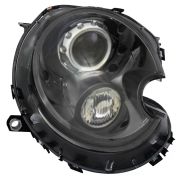 PHARE AVANT MINI COOPER 2007-2010 XENON / BASE NOIRE / FEU CLIGNOTANT ORANGE / DROIT