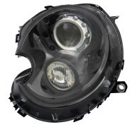 PHARE AVANT MINI COOPER 2007-2010 XENON / BASE NOIRE / FEU CLIGNOTANT ORANGE / GAUCHE