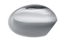 COQUE DE RÉTROVISEUR MINI COOPER 2007-2010 CHROMÉE / DROITE