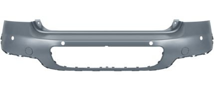 PARE-CHOCS MINI COUNTRYMAN 2010-2017 ARRIÈRE / MODÈLE CHROME LINE / AVEC CAPTEUR / AVEC APPRET