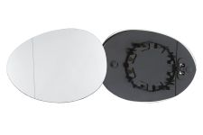 VERRE DE RÉTROVISEUR MINI COOPER 2014-2021 AVEC SUPPORT / CHAUFFANT / ASPHÉRIQUE / GAUCHE
