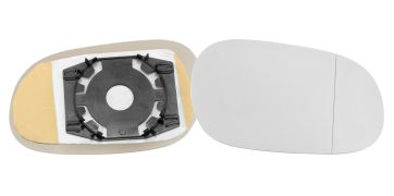 VERRE DE RÉTROVISEUR MITSUBISHI CARISMA 1995-1999 AVEC SUPPORT / ASPHÉRIQUE / DROIT