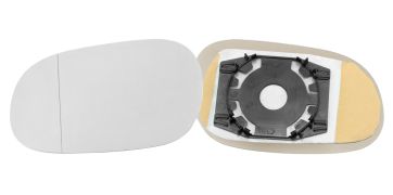 VERRE DE RÉTROVISEUR MITSUBISHI CARISMA 1999-2006 AVEC SUPPORT / ASPHÉRIQUE / GAUCHE