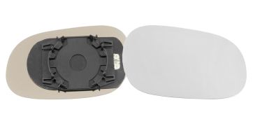 VERRE DE RÉTROVISEUR MITSUBISHI CARISMA 1995-1999 AVEC SUPPORT / CHAUFFANT / CONVEXE / DROIT