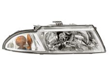 PHARE AVANT MITSUBISHI CARISMA 1999-2006 BASE CHROMÉE / DROIT