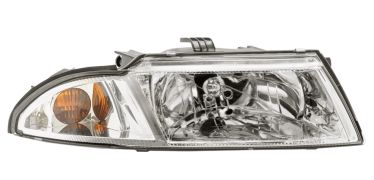 PHARE AVANT MITSUBISHI CARISMA 1999-2006 BASE CHROMÉE / DROIT