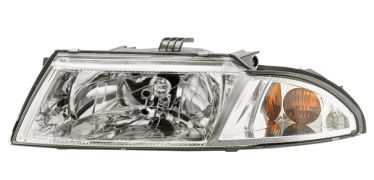 PHARE AVANT MITSUBISHI CARISMA 1999-2006 BASE CHROMÉE / GAUCHE