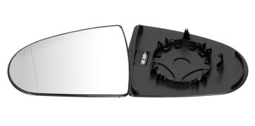 VERRE DE RÉTROVISEUR MITSUBISHI COLT 2004-2008 AVEC SUPPORT / CHAUFFANT / ASPHÉRIQUE / GAUCHE