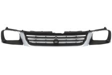 GRILLE MITSUBISHI L200 1996-1999 FACE AVANT / CHROMÉE / NOIRE 