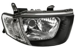 PHARE AVANT MITSUBISHI L200 2005-2010 SIMPLE CABINE / FEU CLIGNOTANT BLANC / MANUEL / DROIT