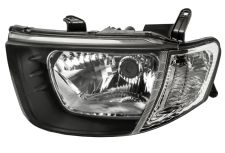 PHARE AVANT MITSUBISHI L200 2005-2010 SIMPLE CABINE / FEU CLIGNOTANT BLANC / ÉLÉCTRIQUE / GAUCHE