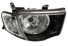 PHARE AVANT MITSUBISHI L200 2005-2010 DOUBLE CABINE / FEU CLIGNOTANT BLANC / ÉLÉCTRIQUE / DROIT