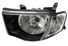 PHARE AVANT MITSUBISHI L200 2005-2010 DOUBLE CABINE / FEU CLIGNOTANT BLANC / ÉLÉCTRIQUE / GAUCHE