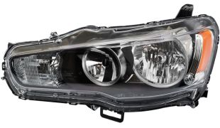 PHARE AVANT MITSUBISHI LANCER 2007-2016 GAUCHE