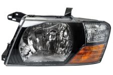 PHARE AVANT MITSUBISHI MONTERO 2000-2003 BASE NOIRE / GAUCHE