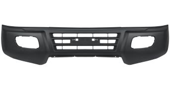 PARE-CHOCS MITSUBISHI PAJERO 2000-2003 AVANT / AVEC ANTIBROUILLARDS / AVEC MOULURE AILE