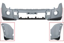 PARE-CHOCS MITSUBISHI MONTERO 2007-2011 AVANT / AVEC MOULURE AILE / AVEC LAVEPHARES / AVEC APPRET 