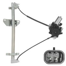 LÈVE-VITRE NISSAN ALMERA 1998-2000 3 PORTES / ÉLÉCTRIQUE / AVEC MOTEUR / 2 BROCHES / AVANT GAUCHE