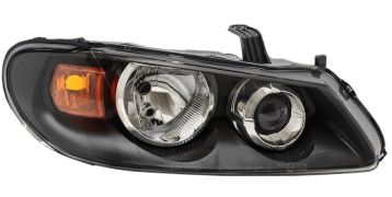 PHARE AVANT NISSAN ALMERA 2003-2007 BASE NOIRE / DROIT