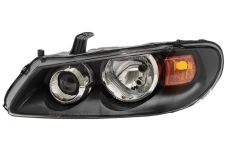 PHARE AVANT NISSAN ALMERA 2003-2007 BASE NOIRE / GAUCHE