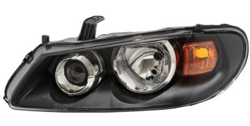 PHARE AVANT NISSAN ALMERA 2003-2007 BASE NOIRE / GAUCHE