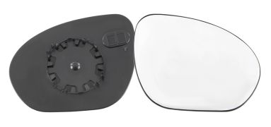 VERRE DE RÉTROVISEUR NISSAN JUKE 2010-2014 AVEC SUPPORT / CONVEXE / DROIT