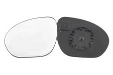 VERRE DE RÉTROVISEUR NISSAN JUKE 2010-2014 AVEC SUPPORT / CONVEXE / GAUCHE