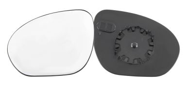 VERRE DE RÉTROVISEUR NISSAN JUKE 2010-2014 AVEC SUPPORT / CONVEXE / GAUCHE