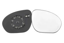 VERRE DE RÉTROVISEUR NISSAN JUKE 2010-2014 AVEC SUPPORT / CHAUFFANT / CONVEXE / DROIT