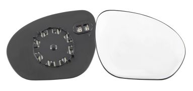 VERRE DE RÉTROVISEUR NISSAN JUKE 2010-2014 AVEC SUPPORT / CHAUFFANT / CONVEXE / DROIT