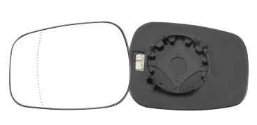 VERRE DE RÉTROVISEUR NISSAN KUBISTAR 2003-2008 AVEC SUPPORT / CHAUFFANT / ASPHÉRIQUE / REVERSIBLE